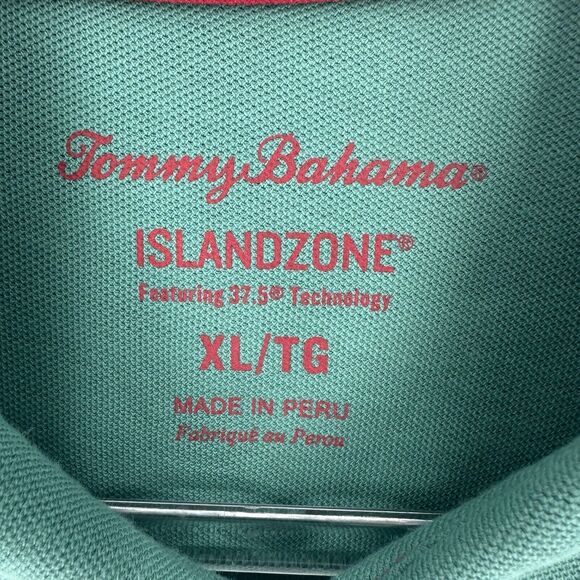 Tommy Bahama Shirt Mens XL Green Island Zone Camp Short Sleeve Button Down - Picture 15 of 16